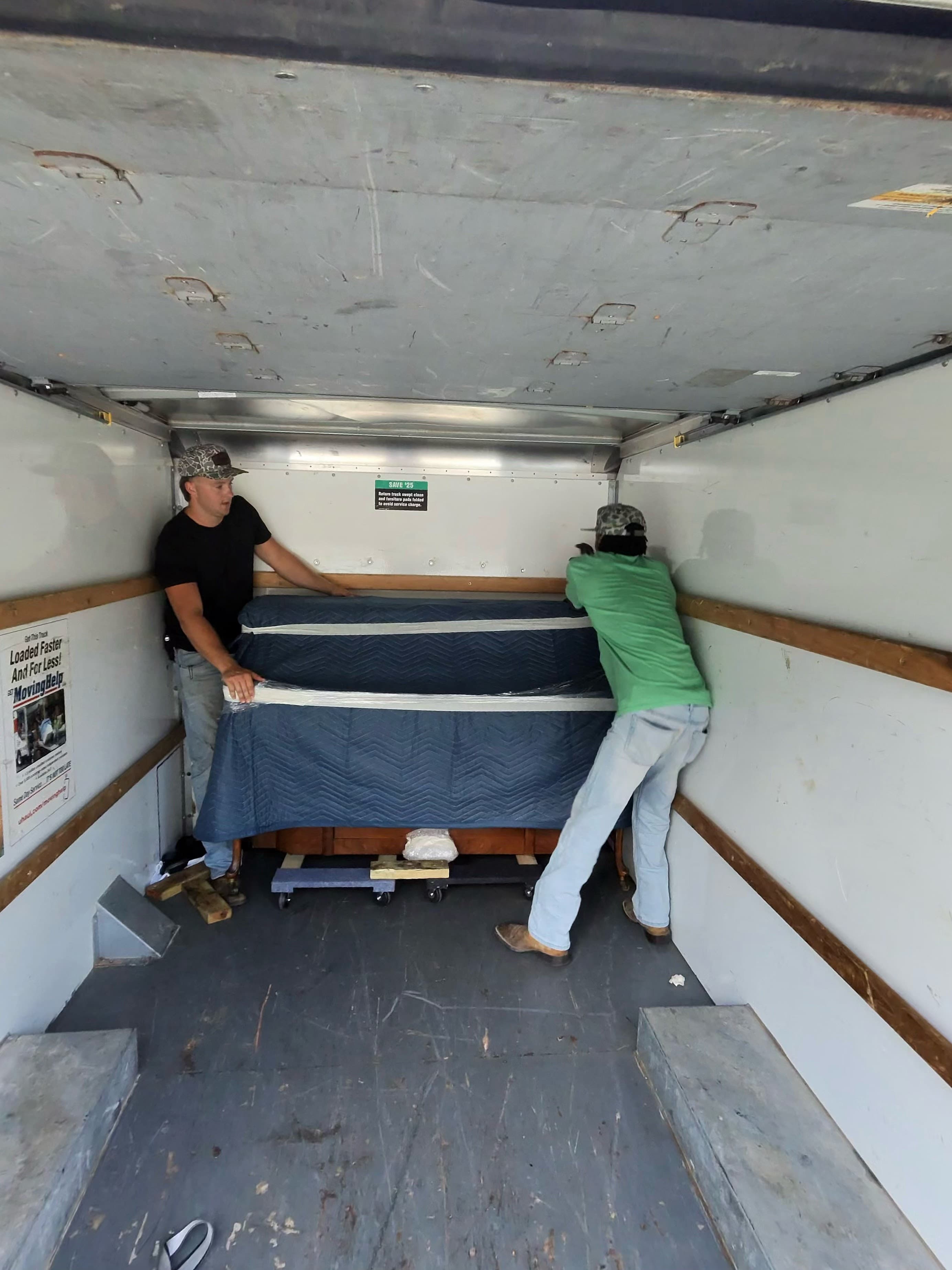 Haul Tide crew working a residential move in Tuscaloosa, AL